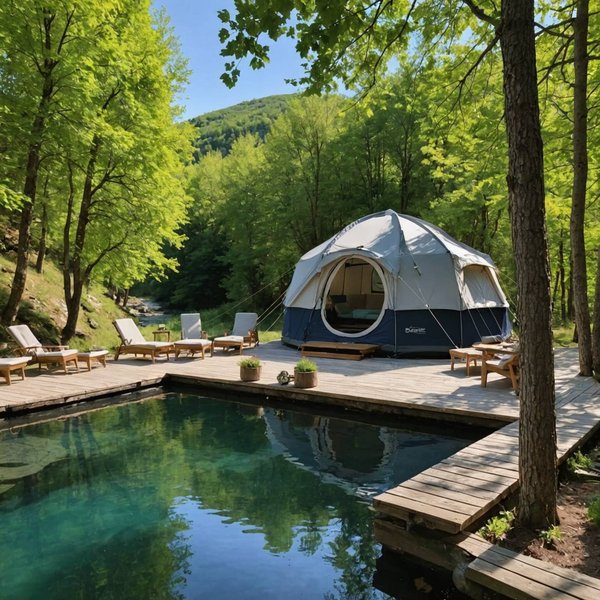 Profitez d'une Évasion Luxueuse en Drôme : Guide Complet pour un Camping avec Spa Privatif
